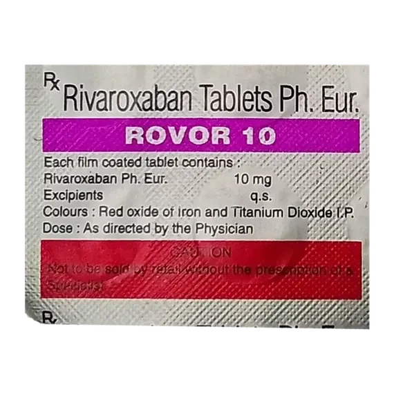 rovor 10mg tablet 10's